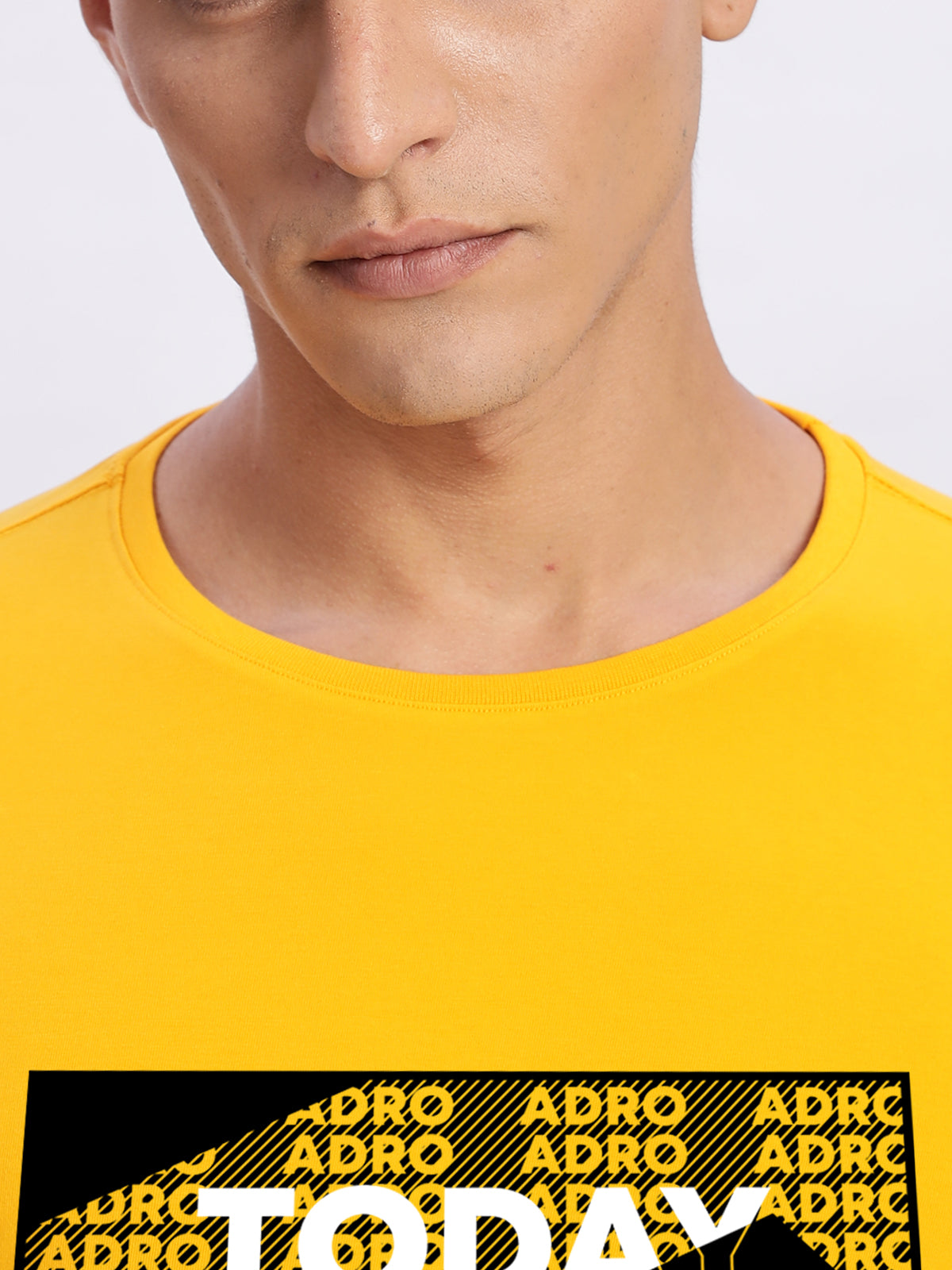 Lycra Cotton Regular Fit T-Shirt