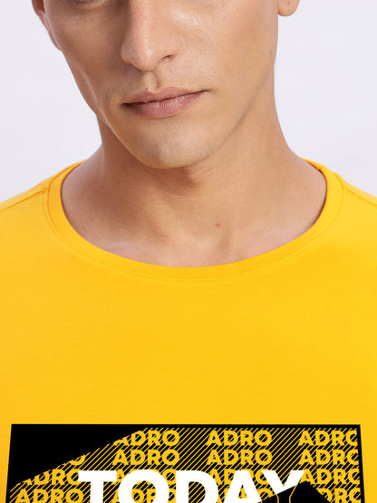 Lycra Cotton Regular Fit T-Shirt