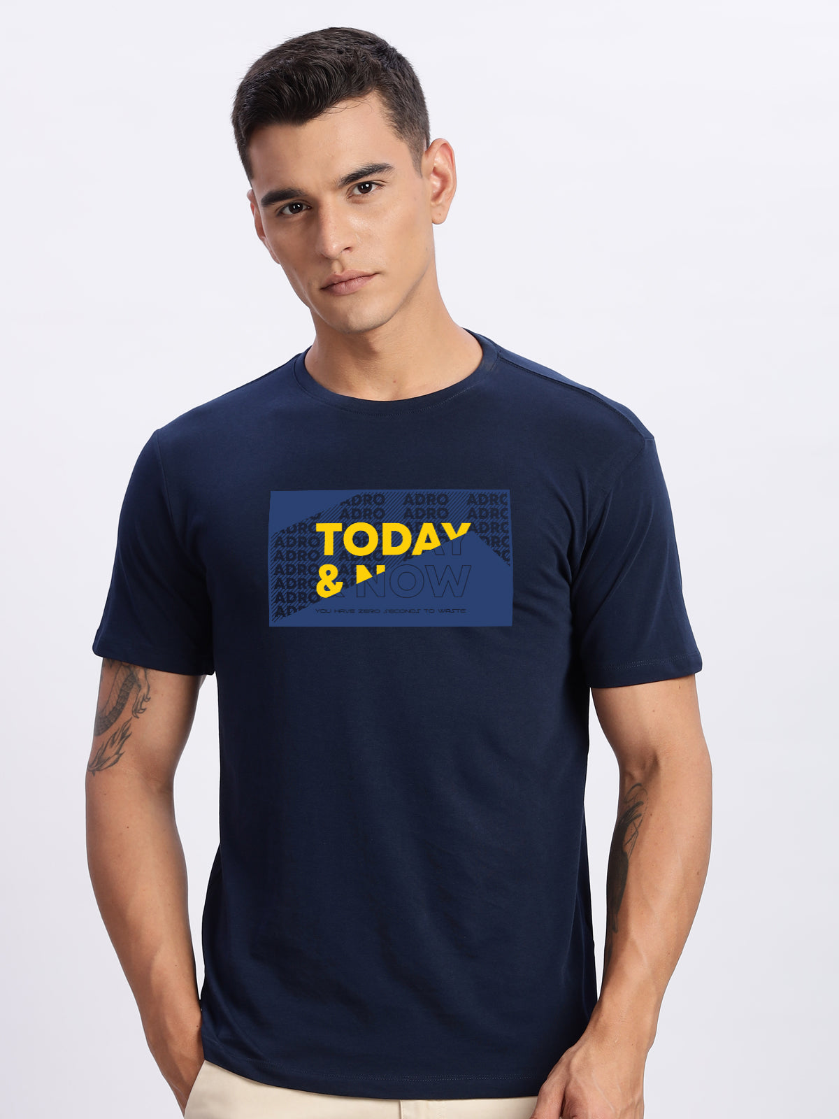 Lycra Cotton Regular Fit T-Shirt