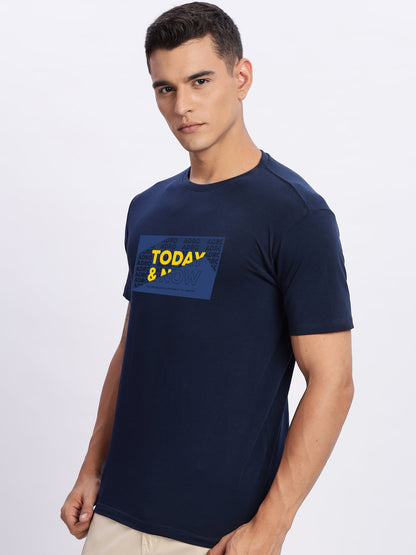 Lycra Cotton Regular Fit T-Shirt