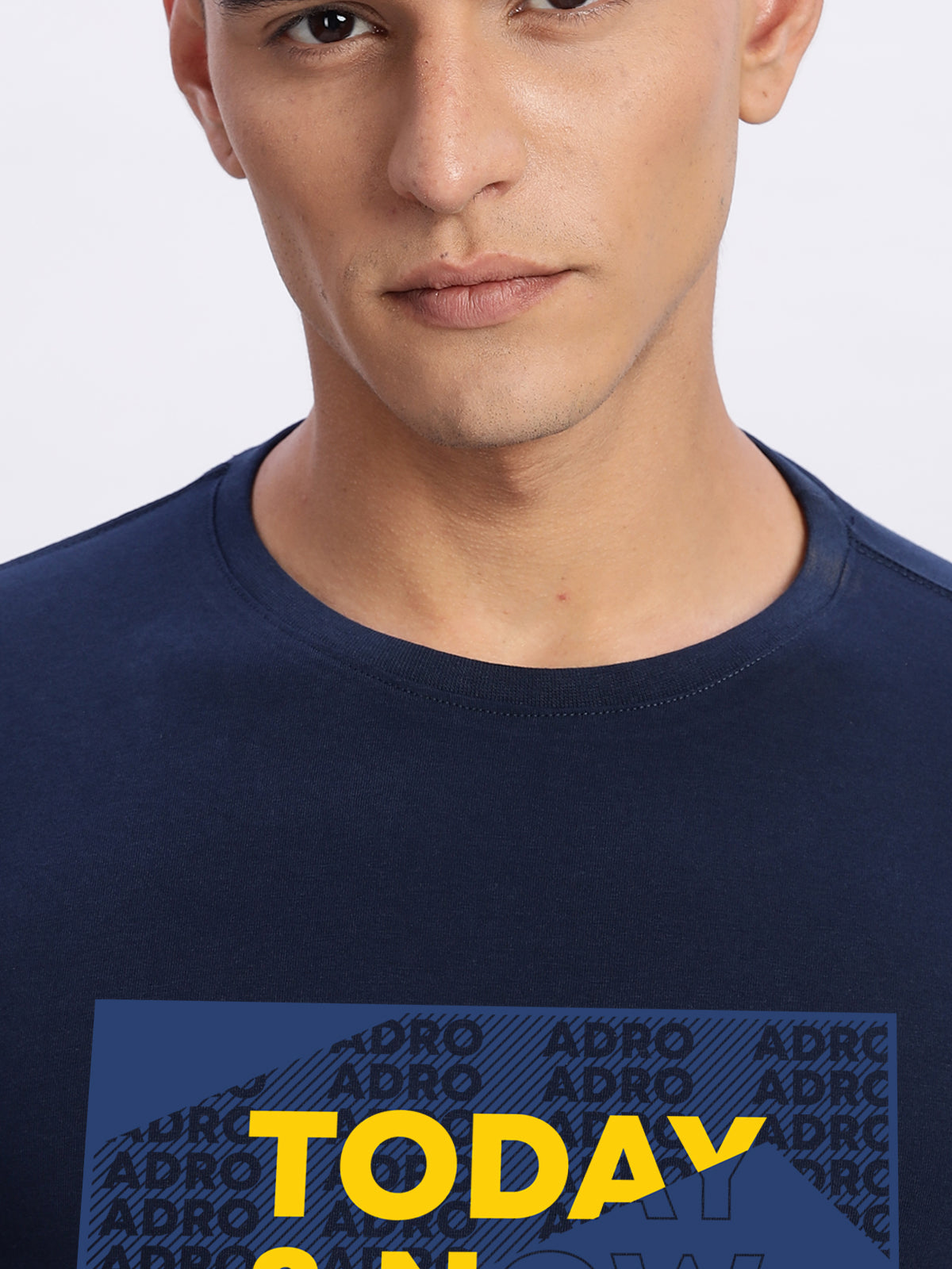 Lycra Cotton Regular Fit T-Shirt