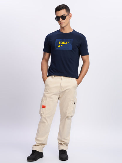 Lycra Cotton Regular Fit T-Shirt