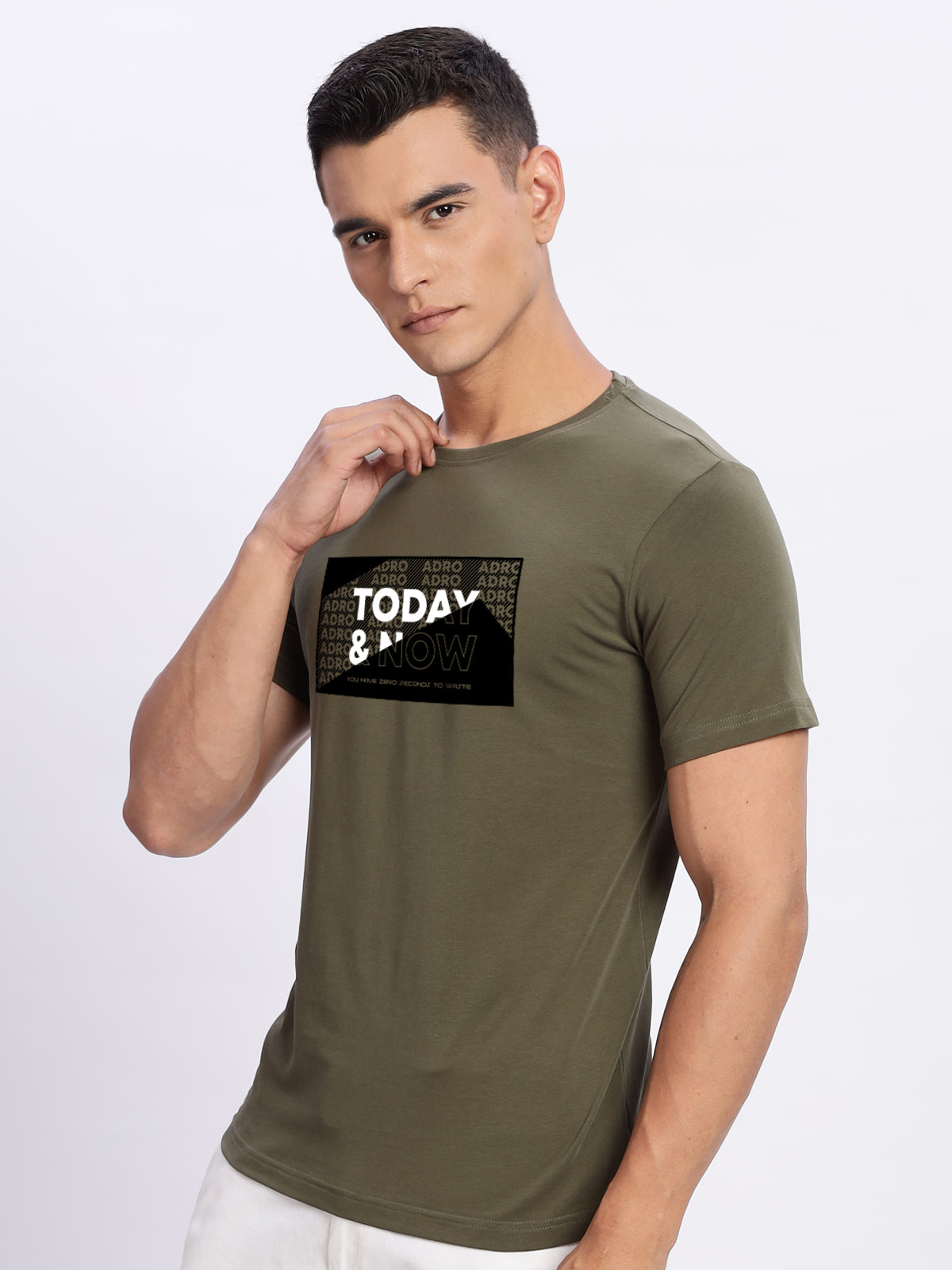 Lycra Cotton Regular Fit T-Shirt