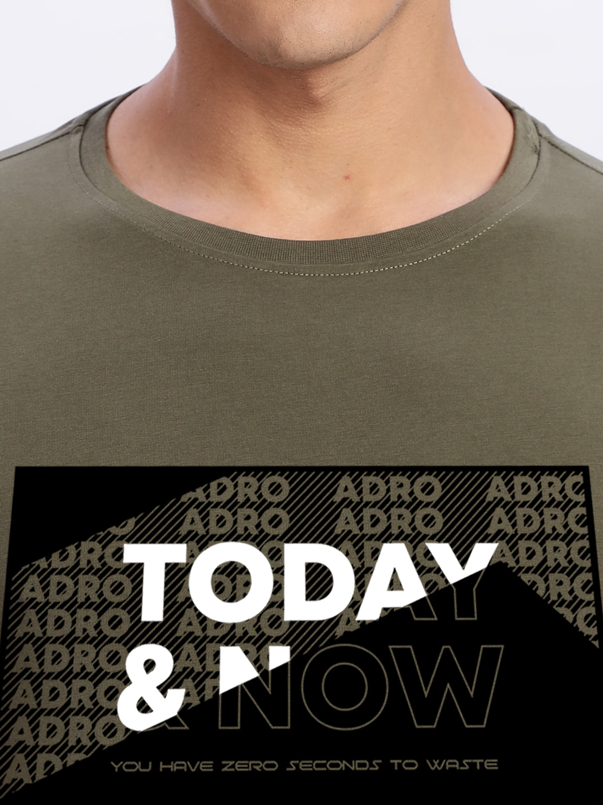 Lycra Cotton Regular Fit T-Shirt