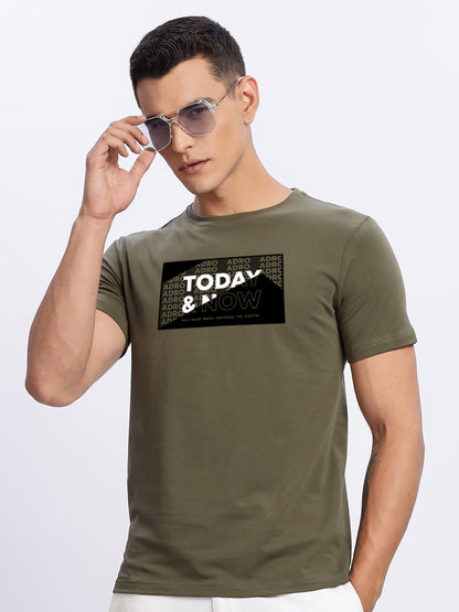 Lycra Cotton Regular Fit T-Shirt
