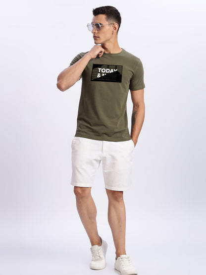 Lycra Cotton Regular Fit T-Shirt