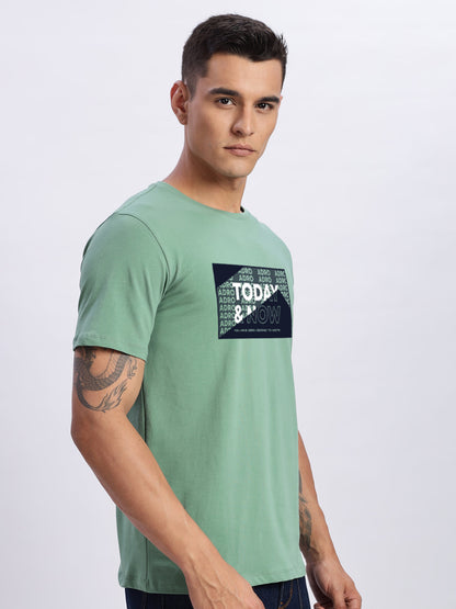 Lycra Cotton Regular Fit T-Shirt