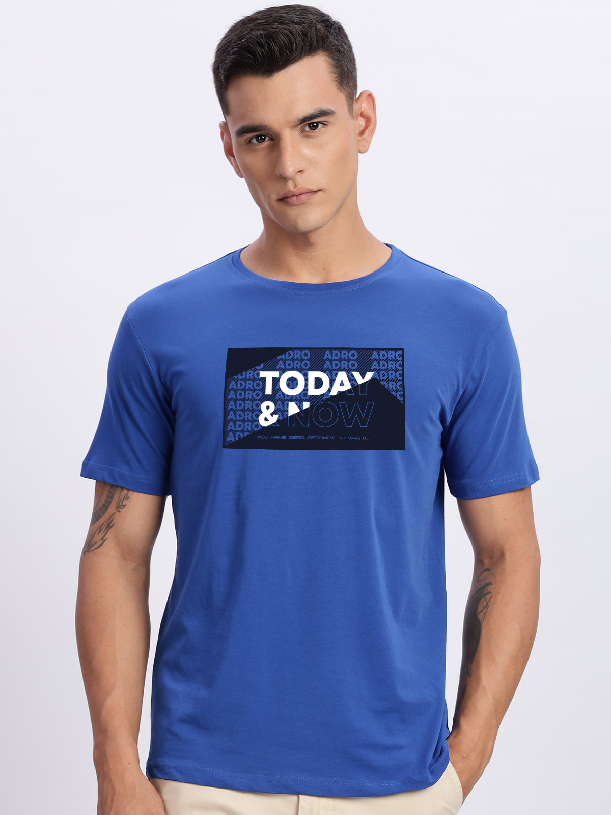 Lycra Cotton Regular Fit T-Shirt