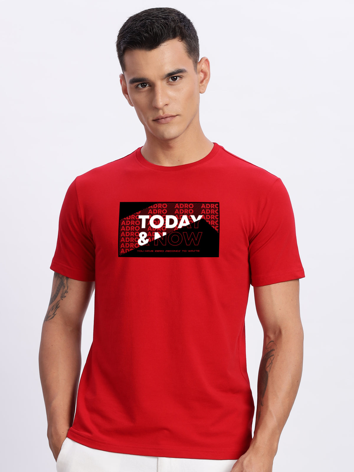 Lycra Cotton Regular Fit T-Shirt