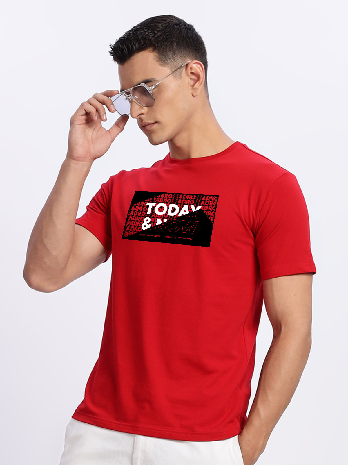 Lycra Cotton Regular Fit T-Shirt