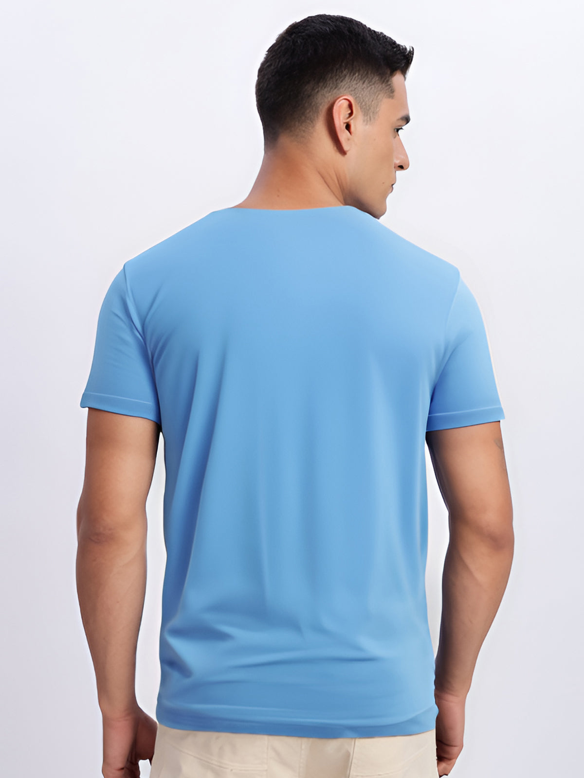 Lycra Cotton Regular Fit T-Shirt