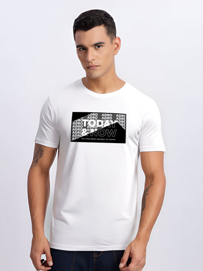 Lycra Cotton Regular Fit T-Shirt