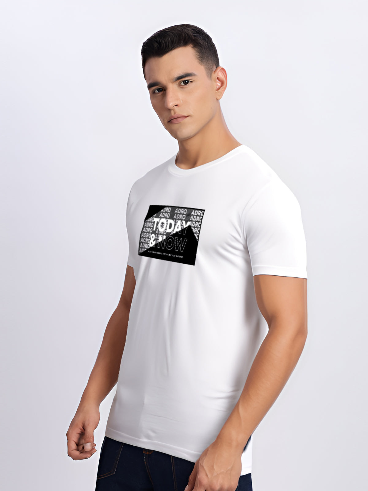 Lycra Cotton Regular Fit T-Shirt