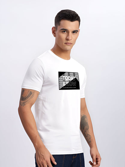 Lycra Cotton Regular Fit T-Shirt