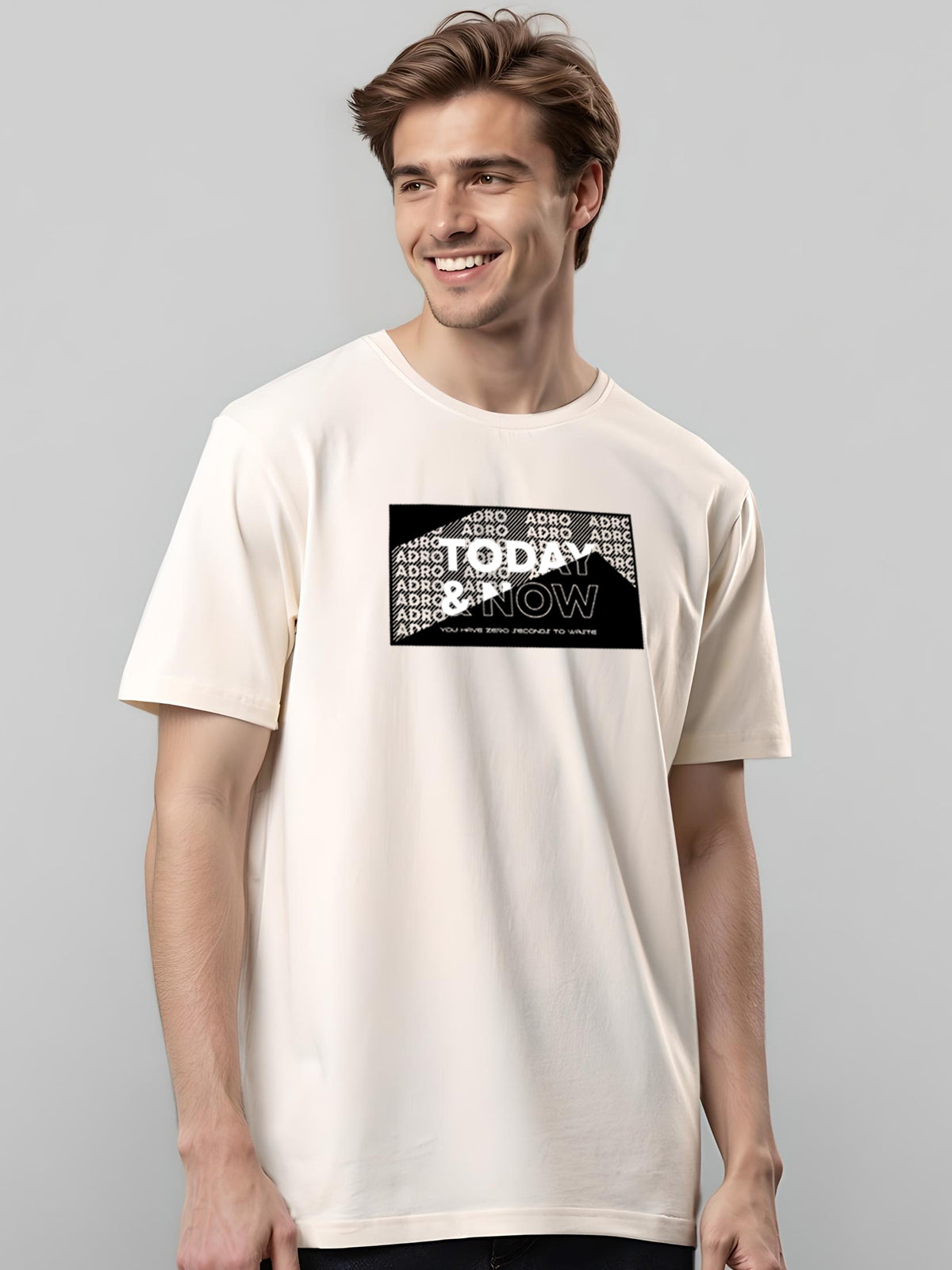 Lycra Cotton Regular Fit T-Shirt