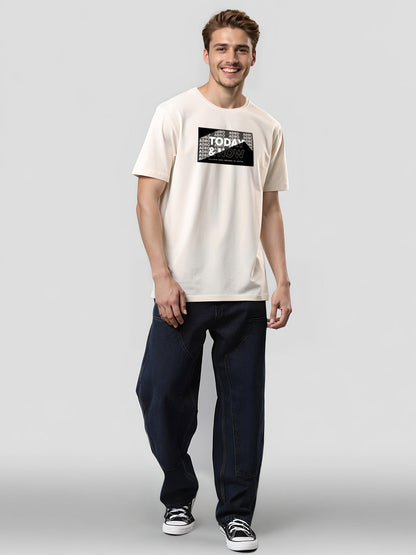 Lycra Cotton Regular Fit T-Shirt