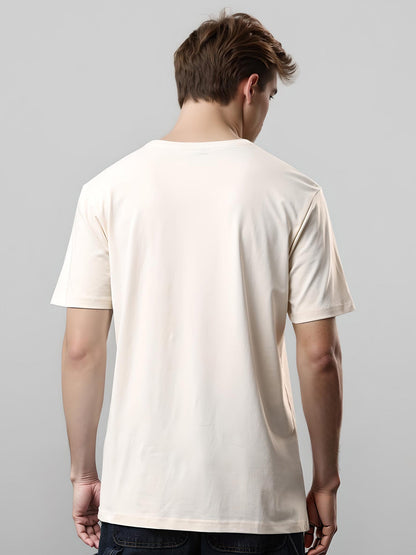 Lycra Cotton Regular Fit T-Shirt