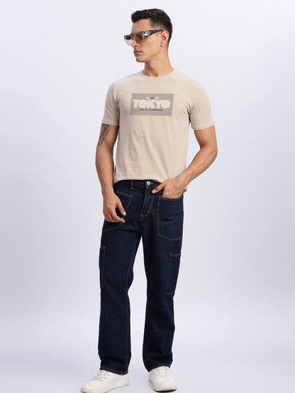 Lycra Cotton Regular Fit T-Shirt