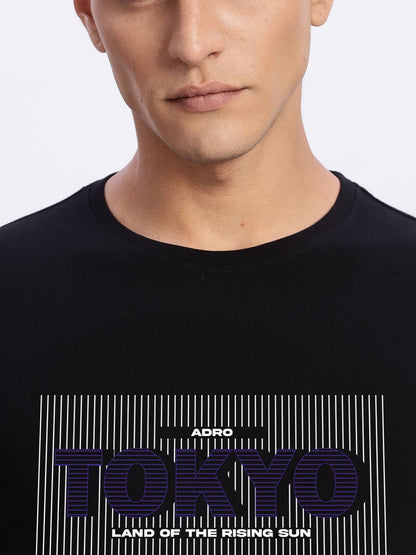 Lycra Cotton Regular Fit T-Shirt