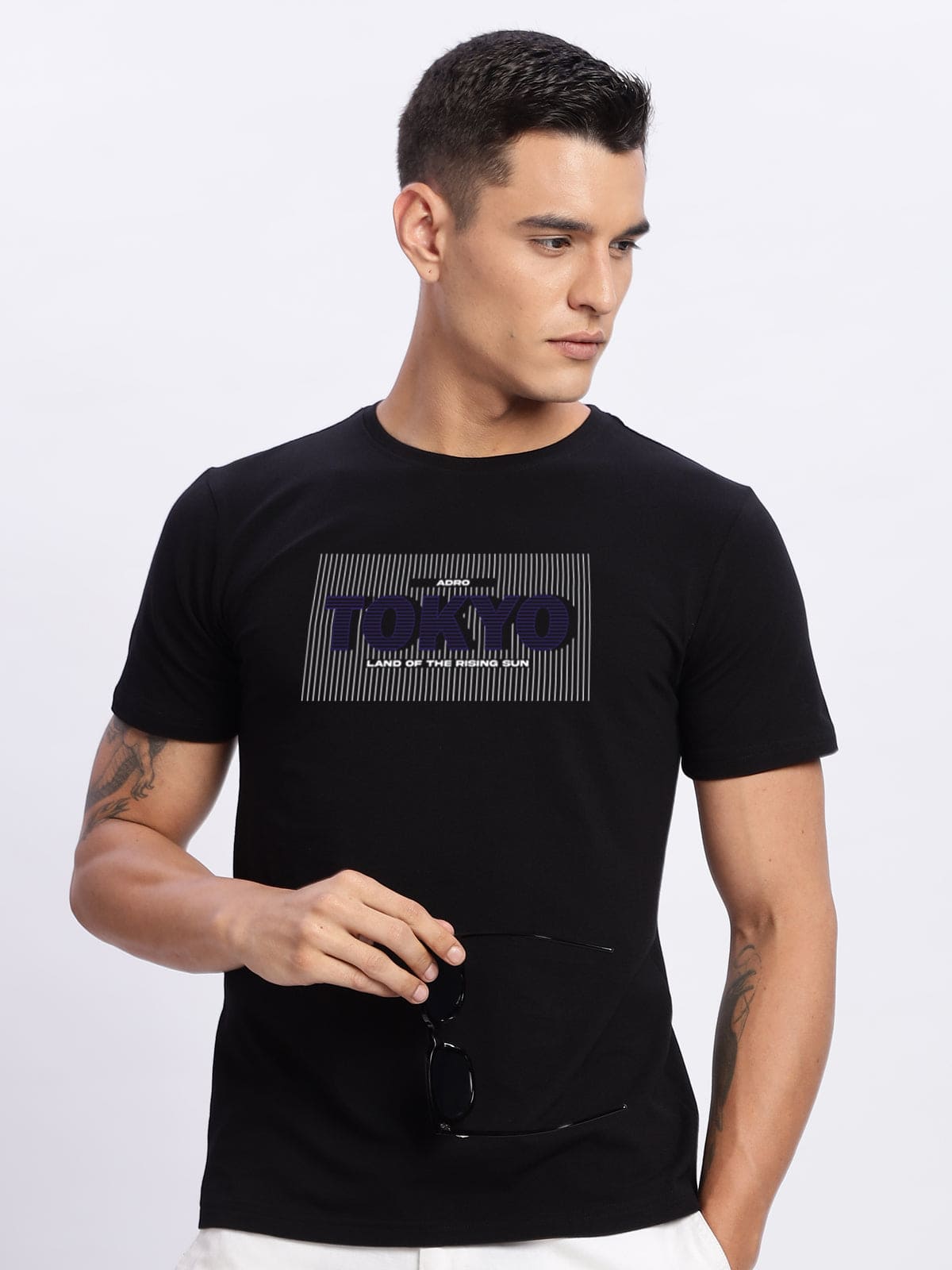 Lycra Cotton Regular Fit T-Shirt
