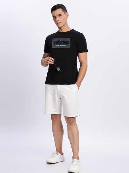 Lycra Cotton Regular Fit T-Shirt