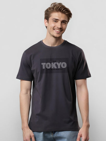 Lycra Cotton Regular Fit T-Shirt