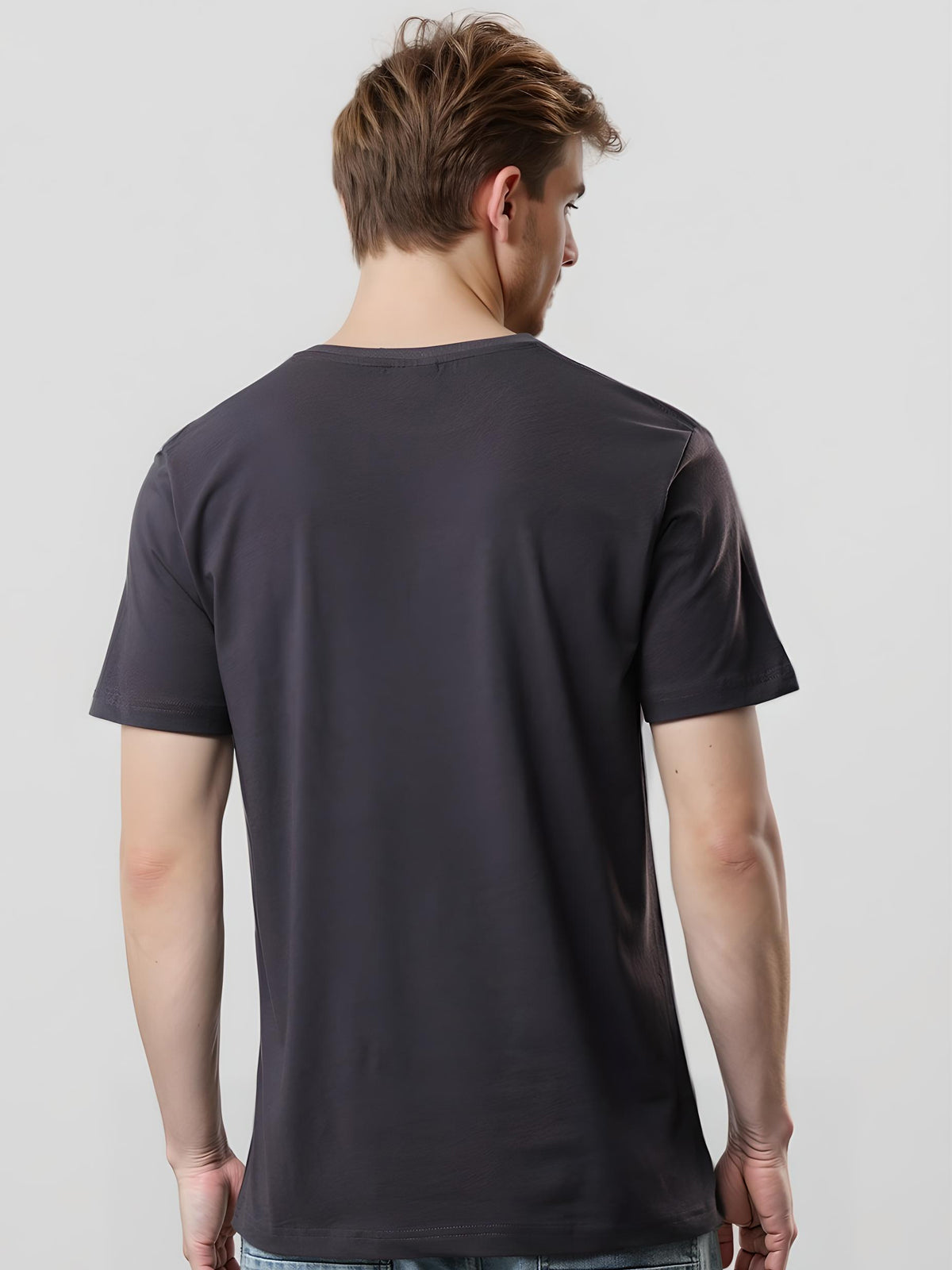Lycra Cotton Regular Fit T-Shirt