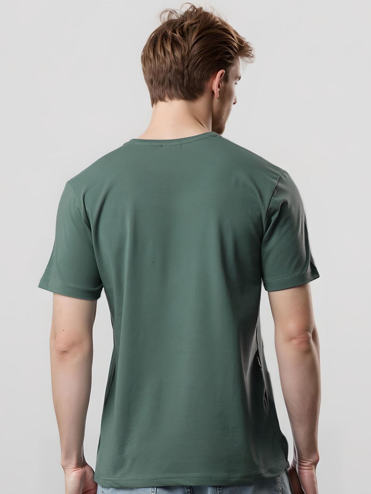 Lycra Cotton Regular Fit T-Shirt