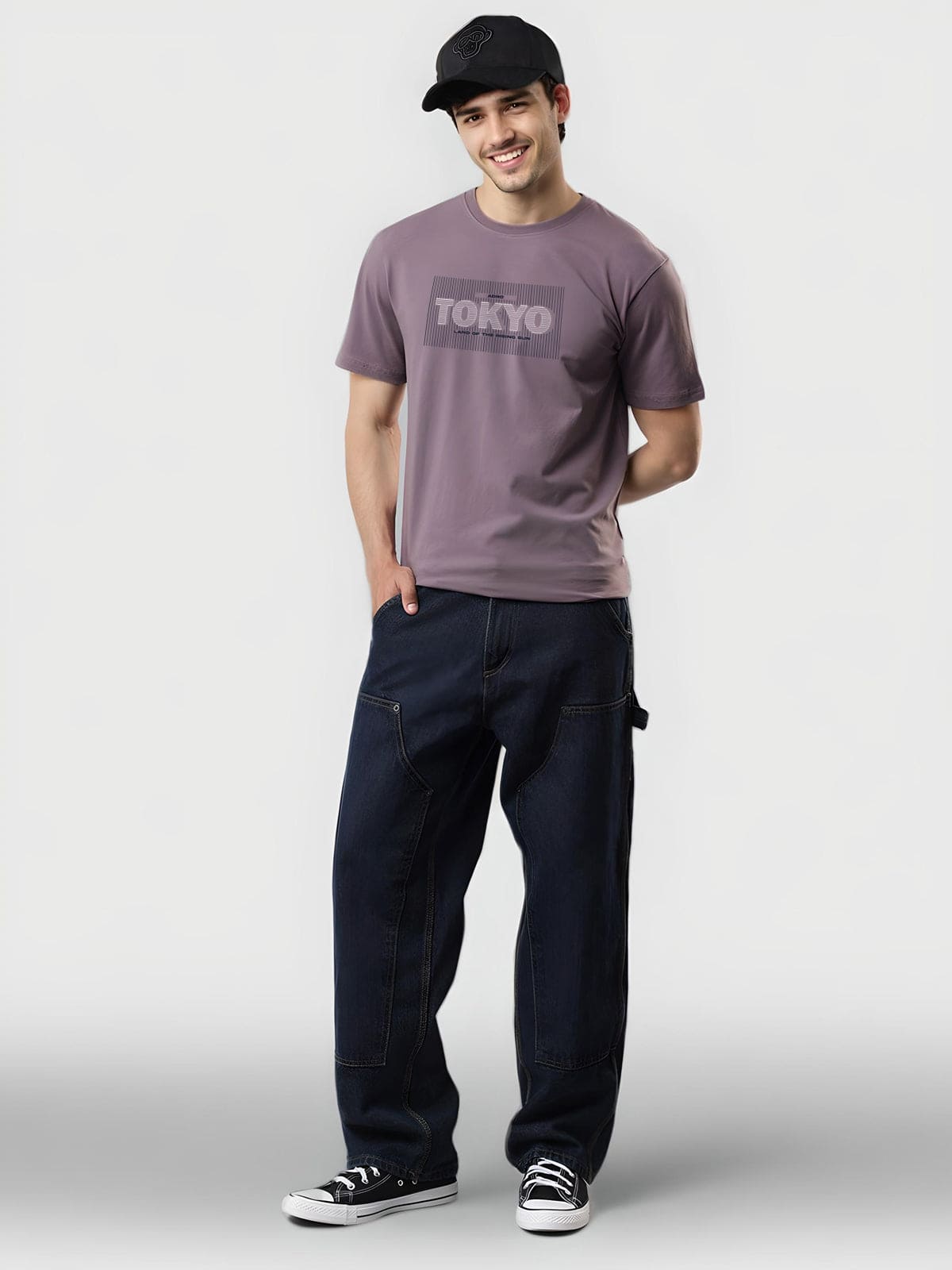 Lycra Cotton Regular Fit T-Shirt