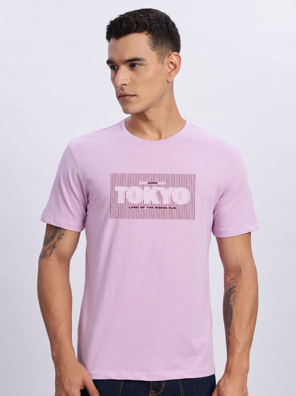 Lycra Cotton Regular Fit T-Shirt