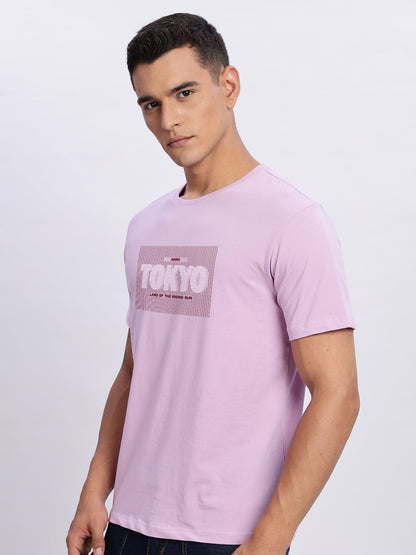 Lycra Cotton Regular Fit T-Shirt