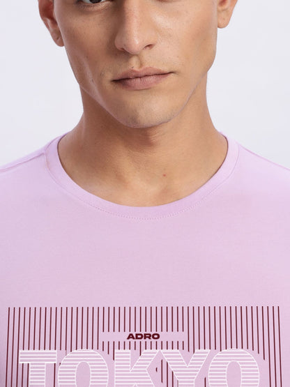 Lycra Cotton Regular Fit T-Shirt