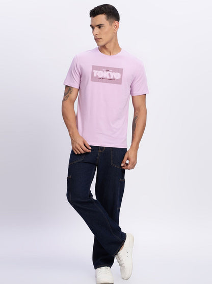 Lycra Cotton Regular Fit T-Shirt