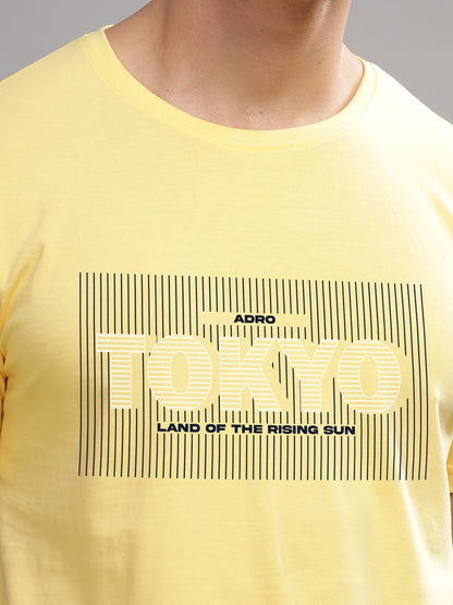 Lycra Cotton Regular Fit T-Shirt