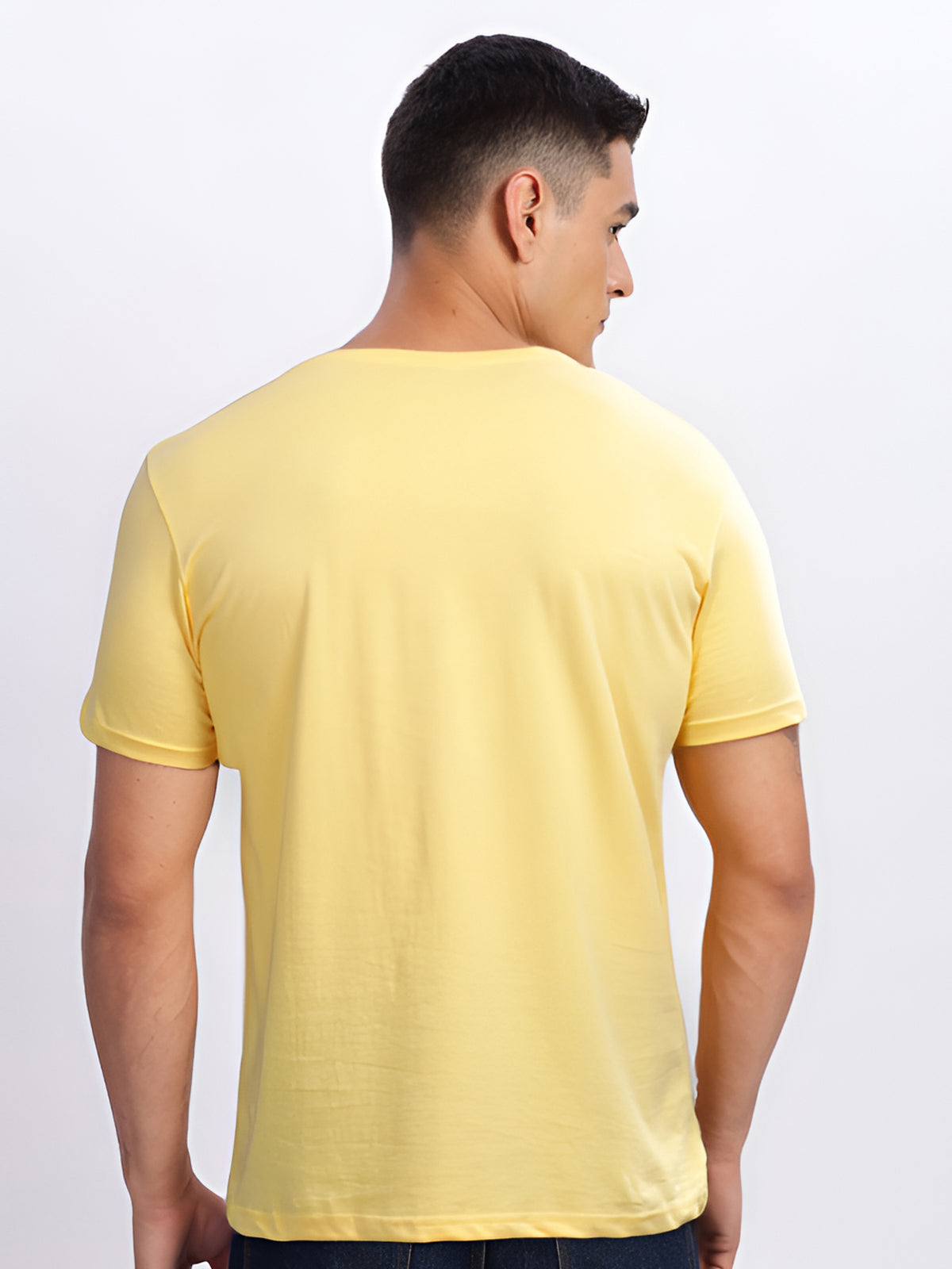 Lycra Cotton Regular Fit T-Shirt