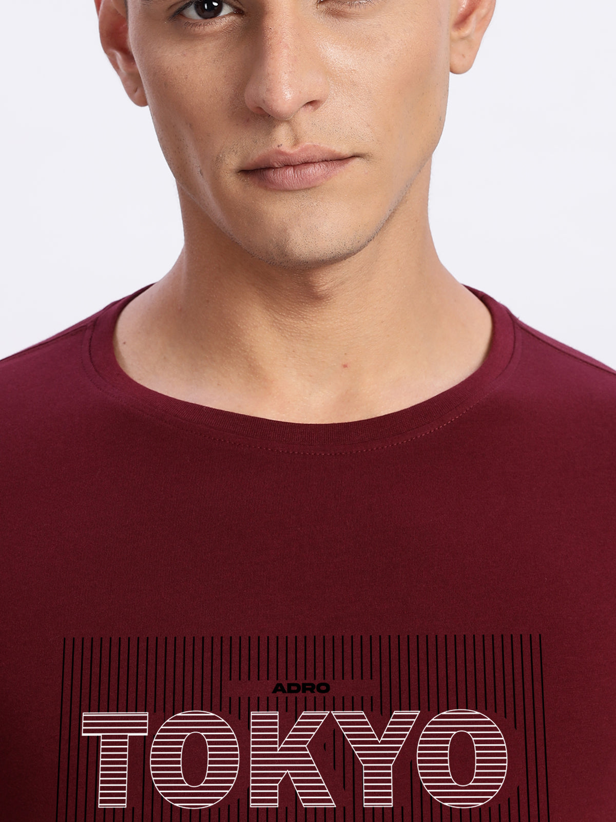 Lycra Cotton Regular Fit T-Shirt