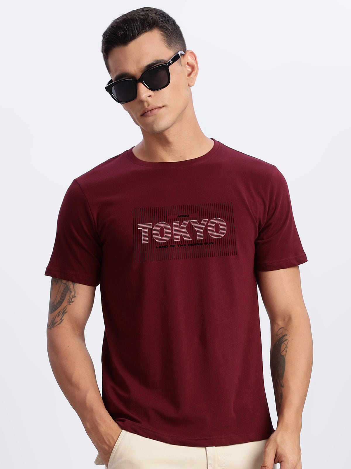 Lycra Cotton Regular Fit T-Shirt