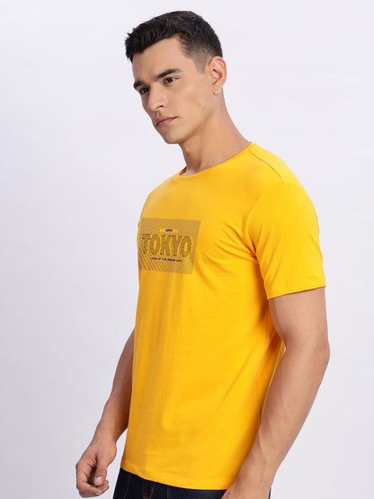 Lycra Cotton Regular Fit T-Shirt