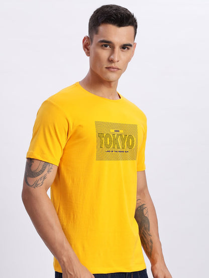 Lycra Cotton Regular Fit T-Shirt