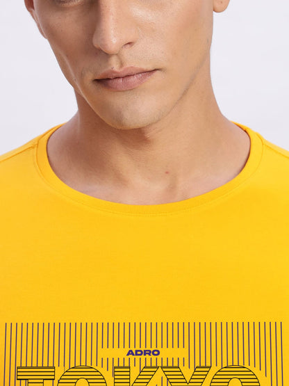 Lycra Cotton Regular Fit T-Shirt