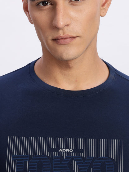 Lycra Cotton Regular Fit T-Shirt