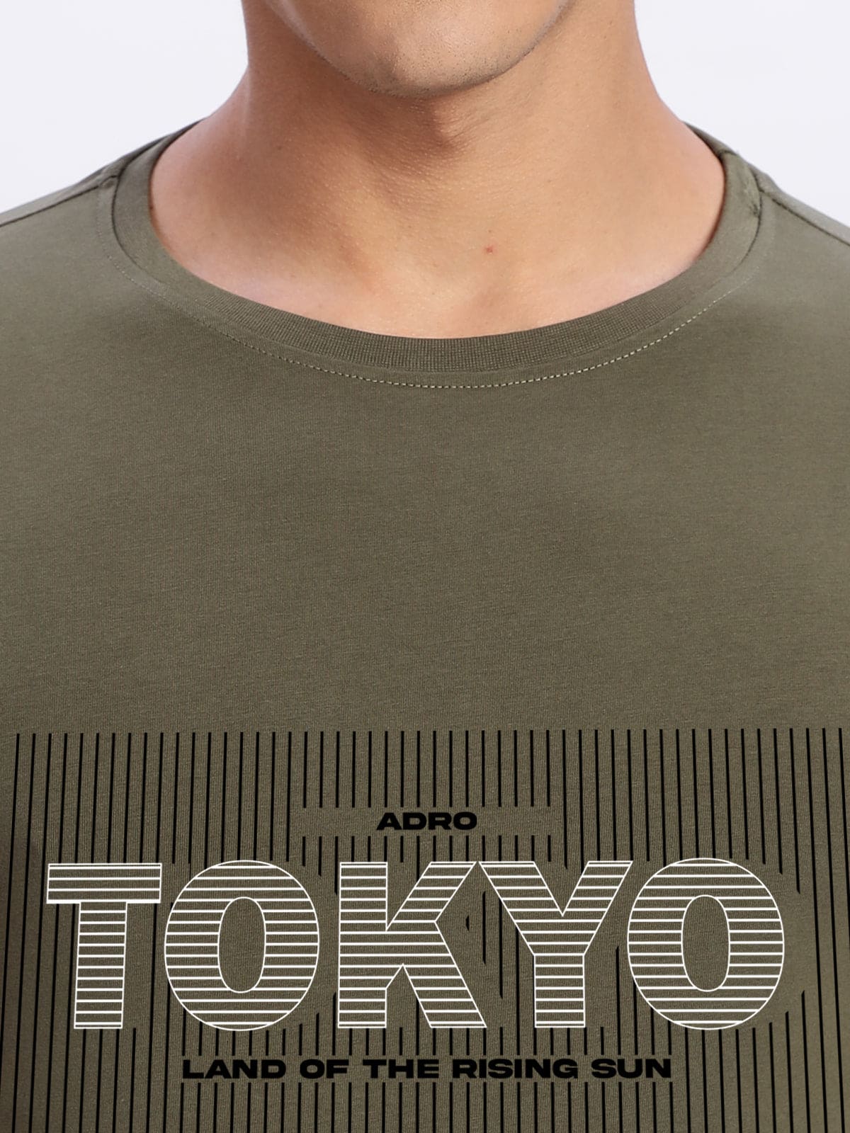 Lycra Cotton Regular Fit T-Shirt