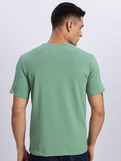 Lycra Cotton Regular Fit T-Shirt