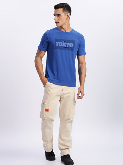 Lycra Cotton Regular Fit T-Shirt