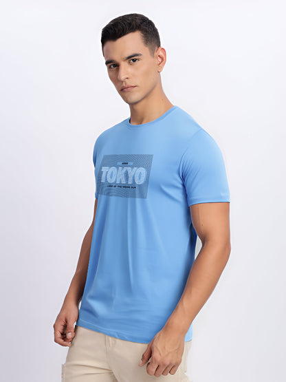 Lycra Cotton Regular Fit T-Shirt