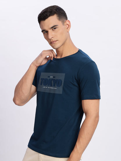 Lycra Cotton Regular Fit T-Shirt