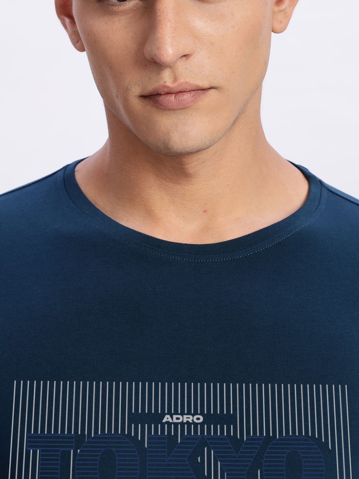 Lycra Cotton Regular Fit T-Shirt