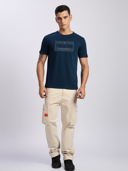 Lycra Cotton Regular Fit T-Shirt