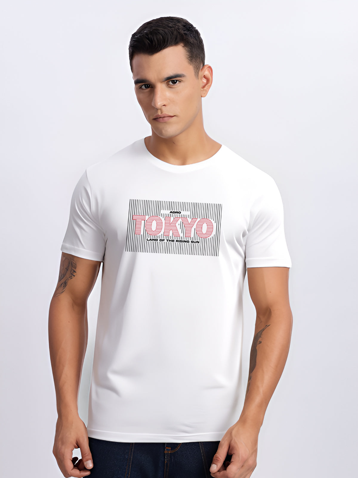 Lycra Cotton Regular Fit T-Shirt
