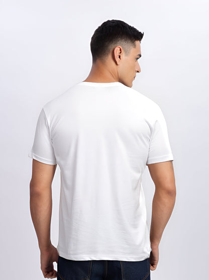 Lycra Cotton Regular Fit T-Shirt